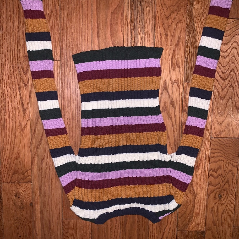 Striped colored sweater